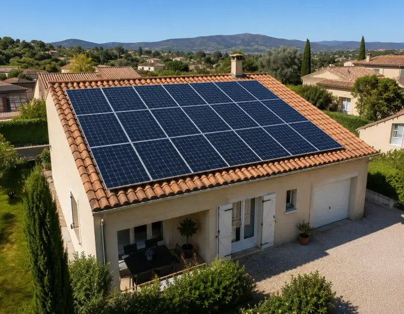 Prime à l'autoconsommation panneaux solaires Fougères — aide financière de l'État